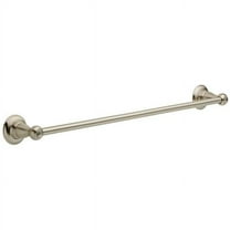 Liberty Hardware 228212 18 in. Porter Towel Bar, Brushed Nickel