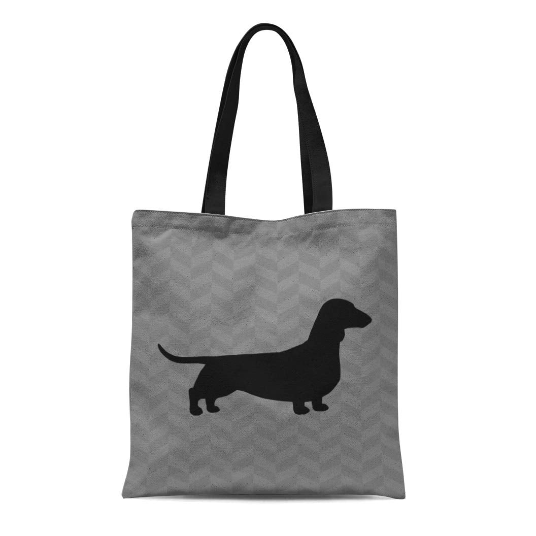 re-usable shopper can be personalised DACHSHUND Sausage Dog GIFT TOTE BAG 