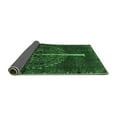 thumbnail image 2 of Ahgly Company Indoor Rectangle Abstract Emerald Green Modern Area Rugs, 3' x 5', 2 of 4