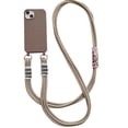 thumbnail image 3 of Funda de silicona para iPhone con correa para el teléfono, correa larga para el hombro, caqui TUNC Sencillez, 3 of 5