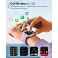thumbnail image 2 of Reloj inteligente Fitpolo de 1.8 pulgadas con rastreador de actividad física integrado con Alexa, 2 of 7