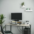thumbnail image 5 of Ballucci File Organizer, 2-Tier Desk Paper Sorter Letter Tray, Stackable, Gray, 5 of 6