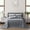 Grey, variant on HZ & HY Oversized King Bedspread, Ultrasonic Coverlet Bedding Set, Lightweight Thin Comforter, Reversible, 5 Piece, 100% Microfiber, Navy Blue