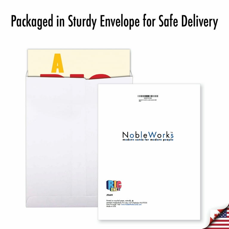Jumbo 'Thank You' Greeting Card with Envelope (8.5 x 11 Inch Jumbo 'Thank You' Greeting Card with Envelope (8.5 x 11 Inch