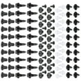 thumbnail image 2 of LICHENGTAI 100pcs Car Trim Panel Clips Bumper Rivet Replace 90467-07166 for Toyota for Lexus Plastic Easy Install, 2 of 10
