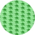 thumbnail image 1 of Ahgly Company Machine Washable Indoor Round Transitional Jade Green Area Rugs, 8' Round, 1 of 7