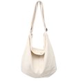 thumbnail image 4 of Bolsa de lona, bolsa de lona para mujer, bolsa de lona multiusos para acampar, bolso de mensajero de lona, valor inmejorable, 4 of 9