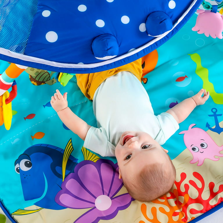 Disney Baby Finding Mat Time Starts Nemo Baby Mr. Bright Activity & Tummy Play Ray by Gym