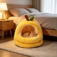 thumbnail image 6 of Antqov Cat Bed for Indoor Cats, Foldable Washable Cat Bed & Cave Soft Thick Removable Pet Bed for Kittens Home Office Supplies, 6 of 6