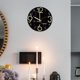thumbnail image 5 of Reloj de pared perfecl luminoso de mármol de imitación 30cm silencioso decoración para hogar gris, 5 of 8
