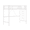 White, variant on Zimtown Upgrated Twin over Twin Bunk Bed, Metal Bed Frame with Flat Step Ladder, Black