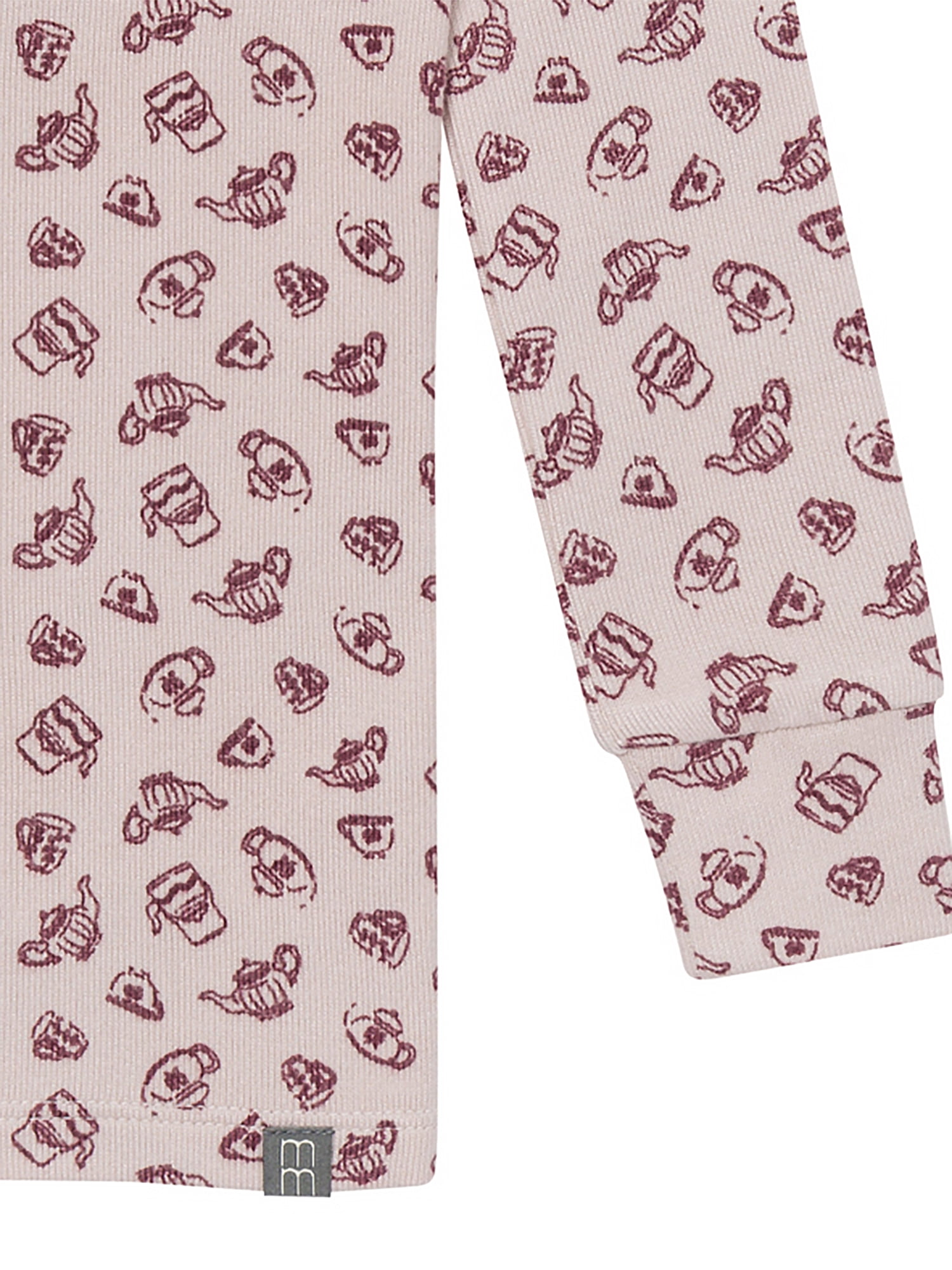 Modern Moments by Gerber Toddler Girl Henley Pajama Set, 2-Piece, Sizes, 12 Months - 5T