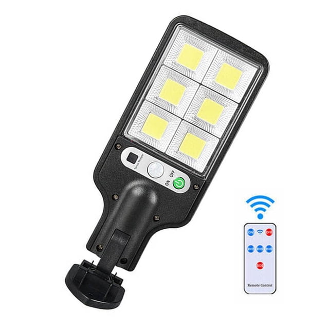 La lámpara de pared Light Garden dura hasta 16H LED Control remoto solar para Street Garden