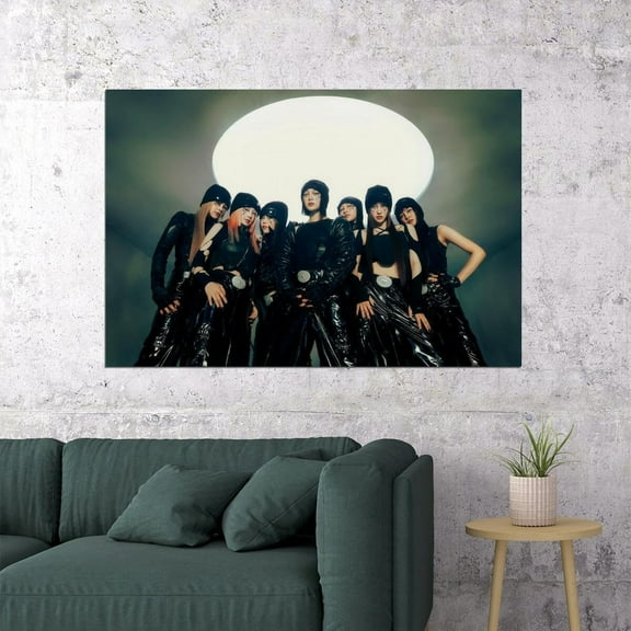 Xg Grl Gvng Group Photo K-Pop Music Poster