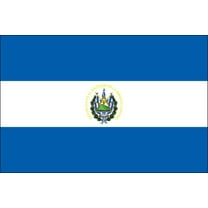Y H M National Flag El Salvador Flag 3 x 5 feet Bunting For Marine Industrial Use