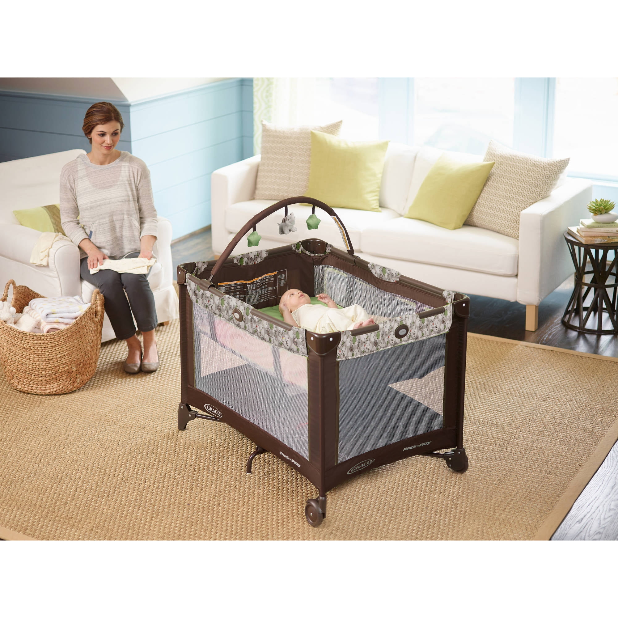 One Size Zuba Graco Pack n Play Playard On The Go 