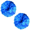 thumbnail image 1 of Lot de 2 Pompons de Cheerleading avec Poignée de Bâton pour Esprit d'Équipe Sports Danse Cheering Enfants Adultes, 1 of 7