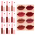 thumbnail image 2 of Rouges à Lèvres pour Femmes Ensemble de Rouges à Lèvres Liquides Haute Pigmentation Teinture à Lèvres Longue Durée 24H Rouge à Lèvres Non Collant Velours Brillant à Lèvres Résistant Ne Déteint Pas Boîte de Maquillage, 2 of 9
