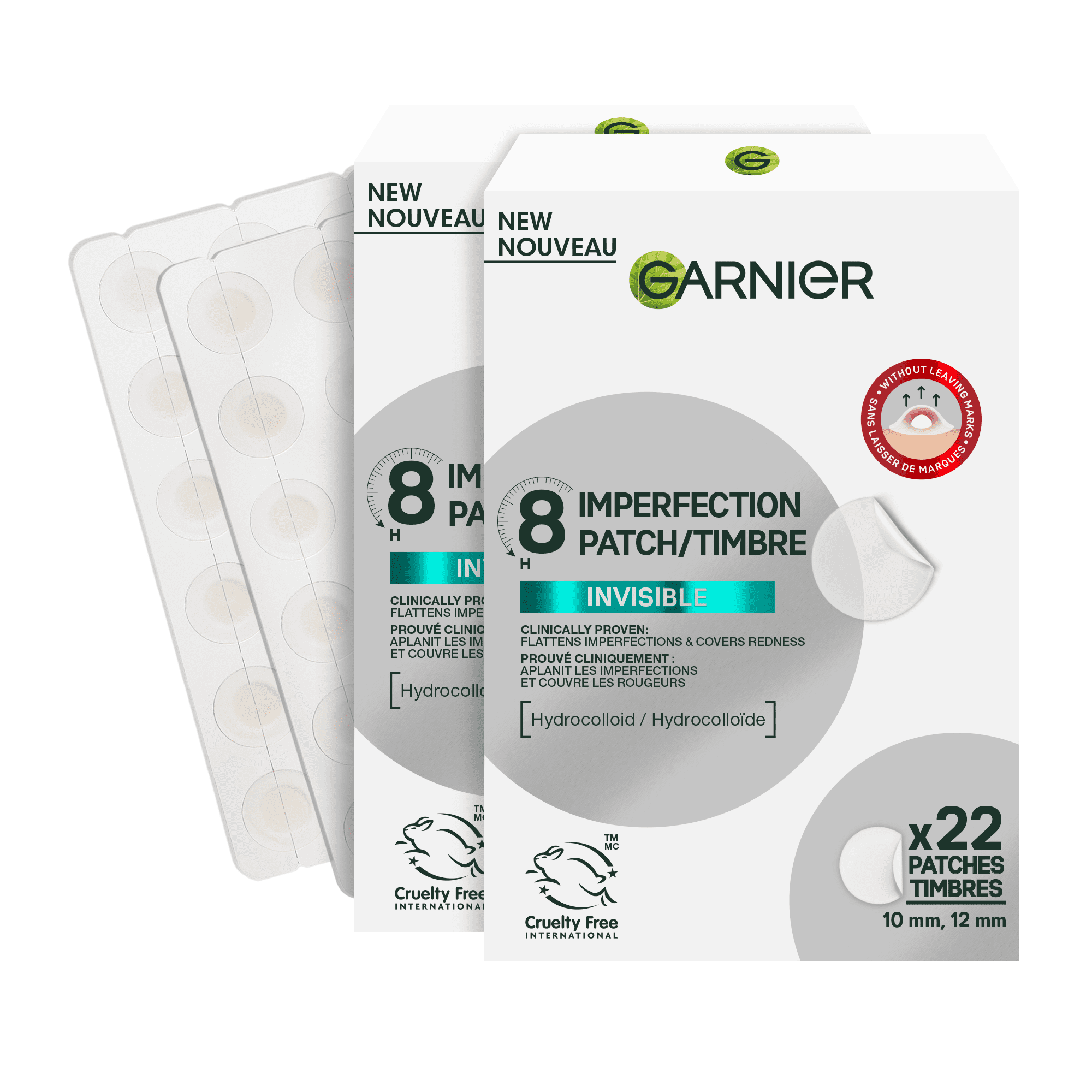 Garnier Imperfection Patch, Invisible Hydrocolloid Patches, 44 Count