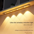 thumbnail image 2 of PENGXAING Night Light Closet Night Lamp Brightness Adjustable Flicker Free No Wiring Required Ultra-thin Rechargeable Wireless LED Night Light Motion Sensor Lamp Bedroom Supplies, 2 of 6