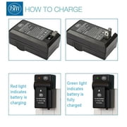 BM Premium EN-EL20, EN-EL20A Battery and Charger for Nikon Coolpix P950, P1000, DL24-500, Coolpix A, 1 AW1, 1 J1, 1 J2, 1 J3, 1 S1, 1 V3 Cameras