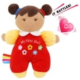 thumbnail image 2 of June Garden 9"" My First Doll Ava - Muñeca de peluche suave - Traje rojo, 2 of 5