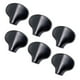 thumbnail image 5 of Clavijas de afinación de guitarra de aleación de zinc Llaves de afinación Perillas Tapas Negro y plateado Paquete de 12 CUTICAT Botón de clavija de afinación de guitarra, 5 of 8