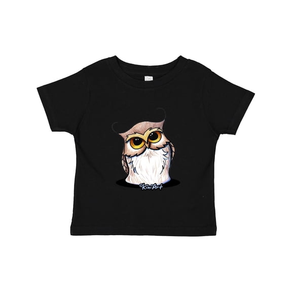 Inktastic Kiniart Owl Boys or Girls Toddler T-Shirt