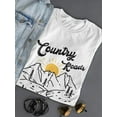 thumbnail image 3 of Country Roads, Take Me Home T-Shirt Women -GoatDeals Designs, Female Large, 3 of 4