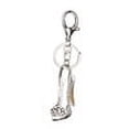 thumbnail image 4 of High Heel Shoe Keychain Rhinestone Crystal High Heel Shoe Keychain Purse Car Key Chain Gift Girl Bag Decorative Alloy Keyring, 4 of 7