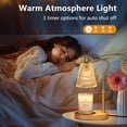 thumbnail image 5 of Seenlast Adjustable Candle Warmer Lamp with Timer, Dimmable Candle Lamp for Scented Jar, Bedroom Home Decor,Gold Candle Warmer, 5 of 8