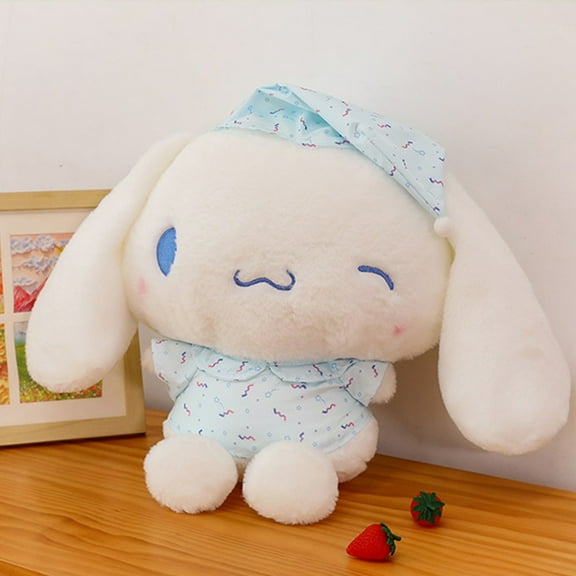 13" Lovely Cinnamoroll Plush Doll Toy, Cartoon Soft Companionship Throw Pillow, Birthday Gift Christmas Gift