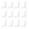 thumbnail image 3 of 12 Pcs Chevalet Transparent Support de Cadre Supports de Plaque Chevalet Supports de Plaque Transparents, 3 of 7