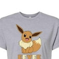 thumbnail image 3 of Pokémon - Eevee - Juniors Cropped Cotton Blend T-Shirt, 3 of 5