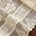 thumbnail image 6 of Ikohbadg Rustic Hemstitch Table Runner, Farmhouse Table Runners, High-Grade Lace Tablecloth Table Runner 87 Inches Long with Tassels for Wedding Dining Room Kitchen Party Decor, 12 x 87 Inches, White, 6 of 6