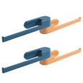 thumbnail image 2 of 2Pcs Rotating Hanger Storage Household Commodity Shelf for Home Blue and Yellow, 2 of 3
