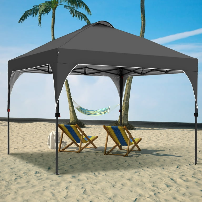 Ainfox 8'x8' Pop Up Canopy Tent, Easy-Setup Gazebo, Outdoor