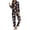 E, variant on Pajamas for Women Set Christmas Snowman Pattern Cozy Long Sleeve Button Down Set Women Pjs Sets,B,XL