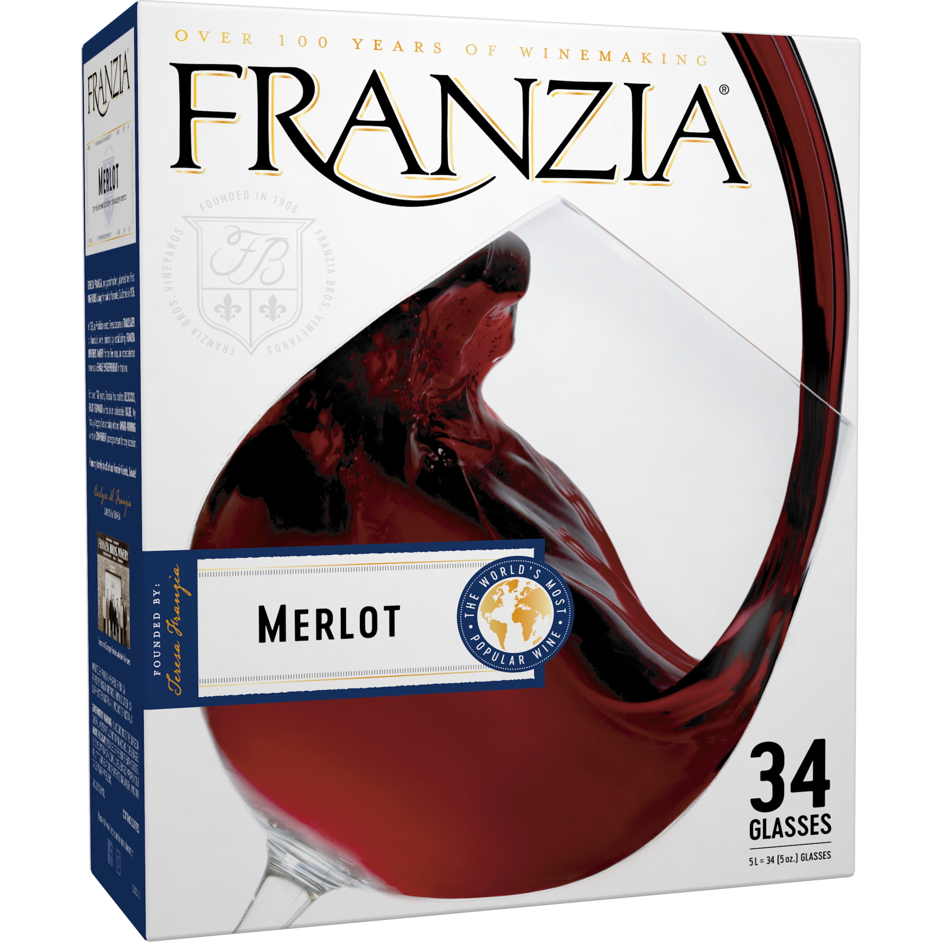 Franzia® Merlot Red Wine 5 Liter