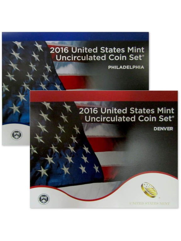 2016 Uncirculated Coin Set U.S Mint Government Packaging OGP COA