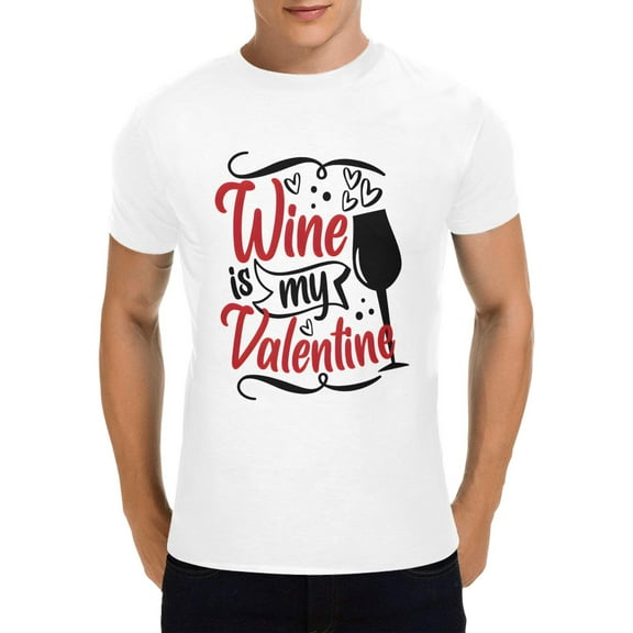 Unisex T-Shirt – Heavy Cotton Shirt – Valentine Wine - S