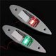 thumbnail image 5 of LED Red+Green Flush Mount Marine Boat RV LED Side Navigation Light Stainless Steel Waterproof for Silver, 5 of 5