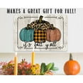 thumbnail image 5 of Fall Decor for Home - It's Fall Y'all - Metal Sign - Best Fall Decorations - Perfect Aesthetic Farmhouse Fall Decor and Cute Fall Decor Wall Art (8" x 12"), 5 of 5