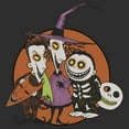 thumbnail image 2 of Men's The Nightmare Before Christmas Halloween Lock Shock and Barrel  Graphic T-Shirt, 2 of 5