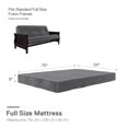 thumbnail image 4 of DHP Caden 8 Inch Poly Filled Futon Mattress, Full Size, 4 of 7