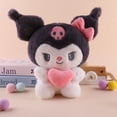 thumbnail image 3 of 22cm Sanrio Hello Kitty Kuromi Pillow KT Plush Toy Girls Soft Stuffed Animal Toys Heart My Melody Cinnamoroll Stuff Doll Gifts, 3 of 5