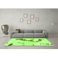 thumbnail image 3 of Ahgly Company Indoor Rectangle Abstract Green Modern Area Rugs, 3' x 5', 3 of 4
