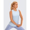 thumbnail image 3 of Musculosa CRZ YOGA Racerback sin mangas azul M, 3 of 5