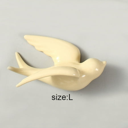 

Nordic Creativity Ceramic Retro Style Bird Wall Hanging Crafts Home Dining Room Decoration Background Pendant Wall Decor
