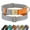 Gray, variant on Beirui Personalized Nylon Leather Dog Collars Custom Engraved Brass Buckle Adjustable S-L